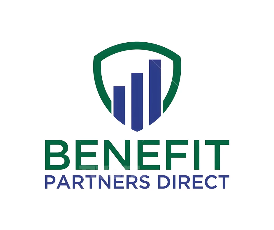 Benefit Partners Direct Logo with Blue and Green
